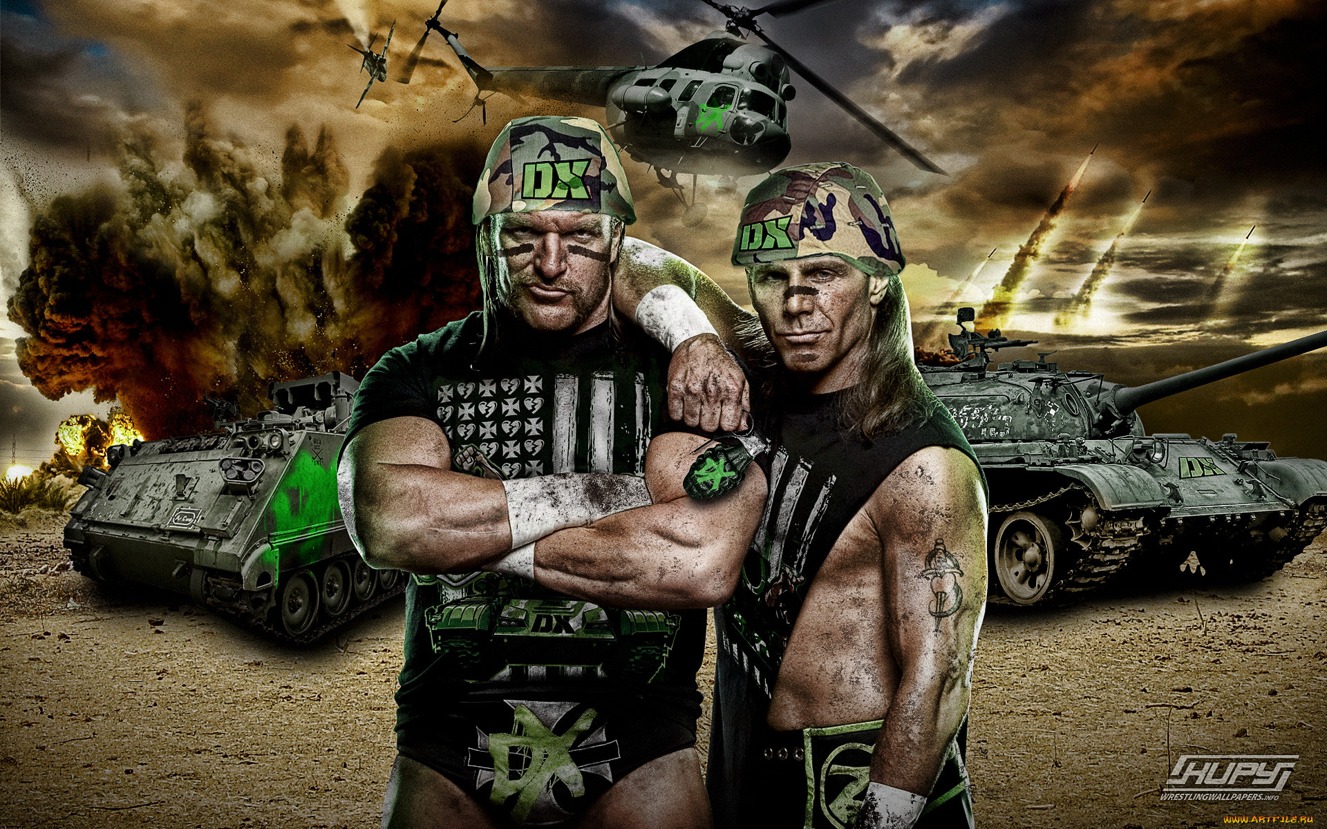 D generation x. Triple h DX. Triple h обои. WWE DX. D Generation x на танке.